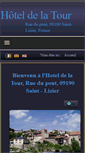 Mobile Screenshot of hoteldelatour09.fr